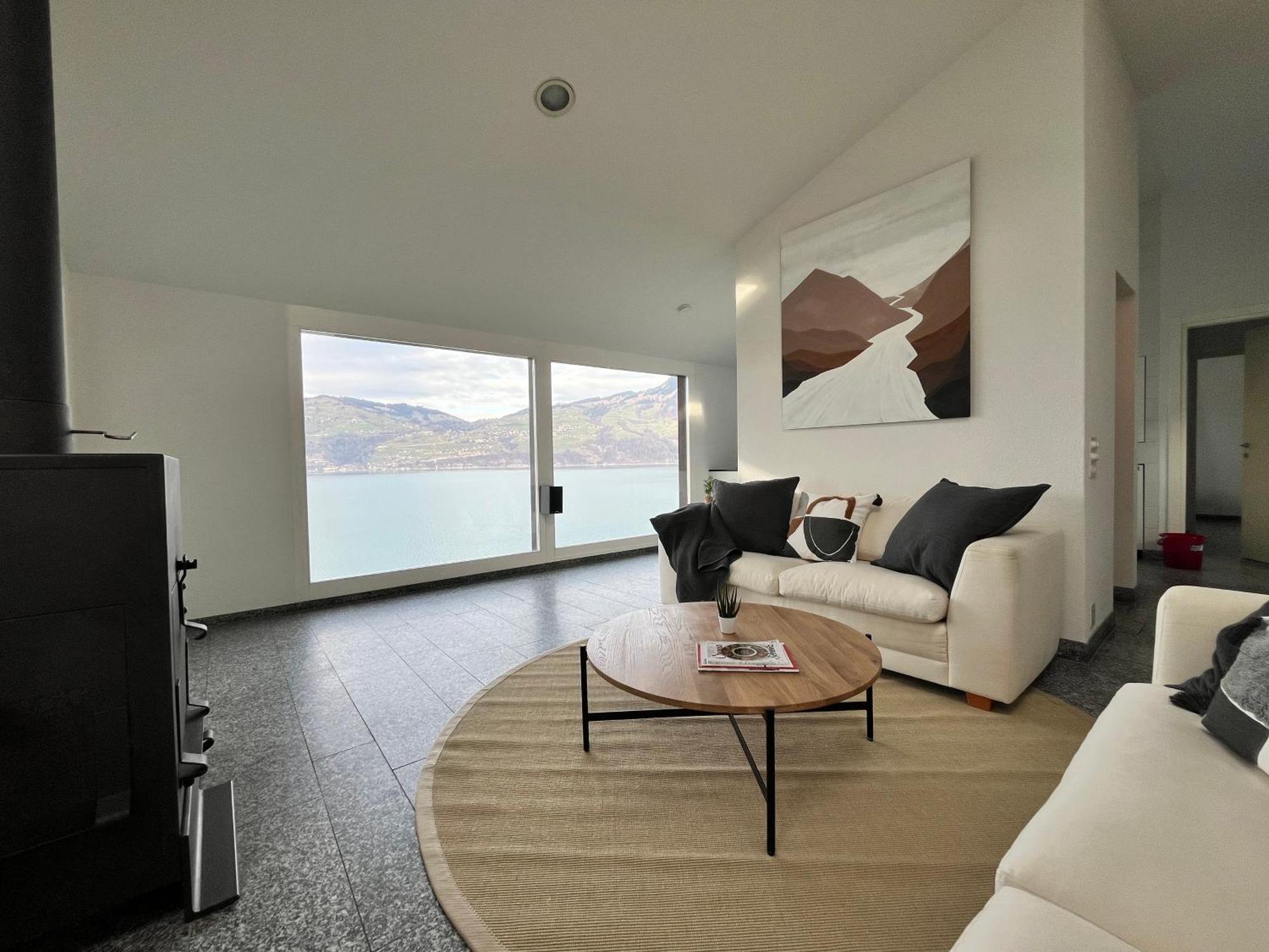 Wohnung Mit Grossartiger Seesicht Und Balkon Шпиц Экстерьер фото
