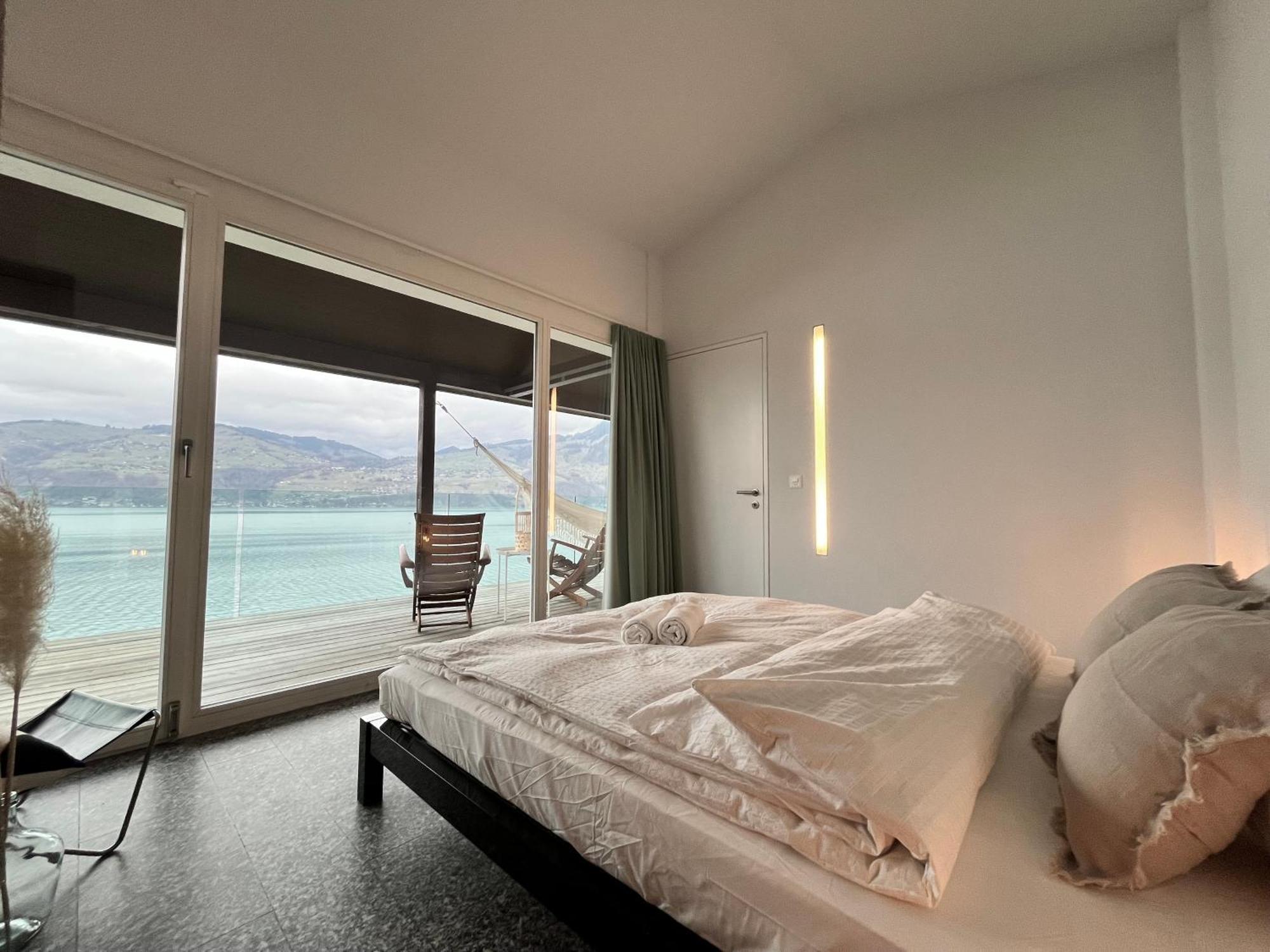 Wohnung Mit Grossartiger Seesicht Und Balkon Шпиц Экстерьер фото