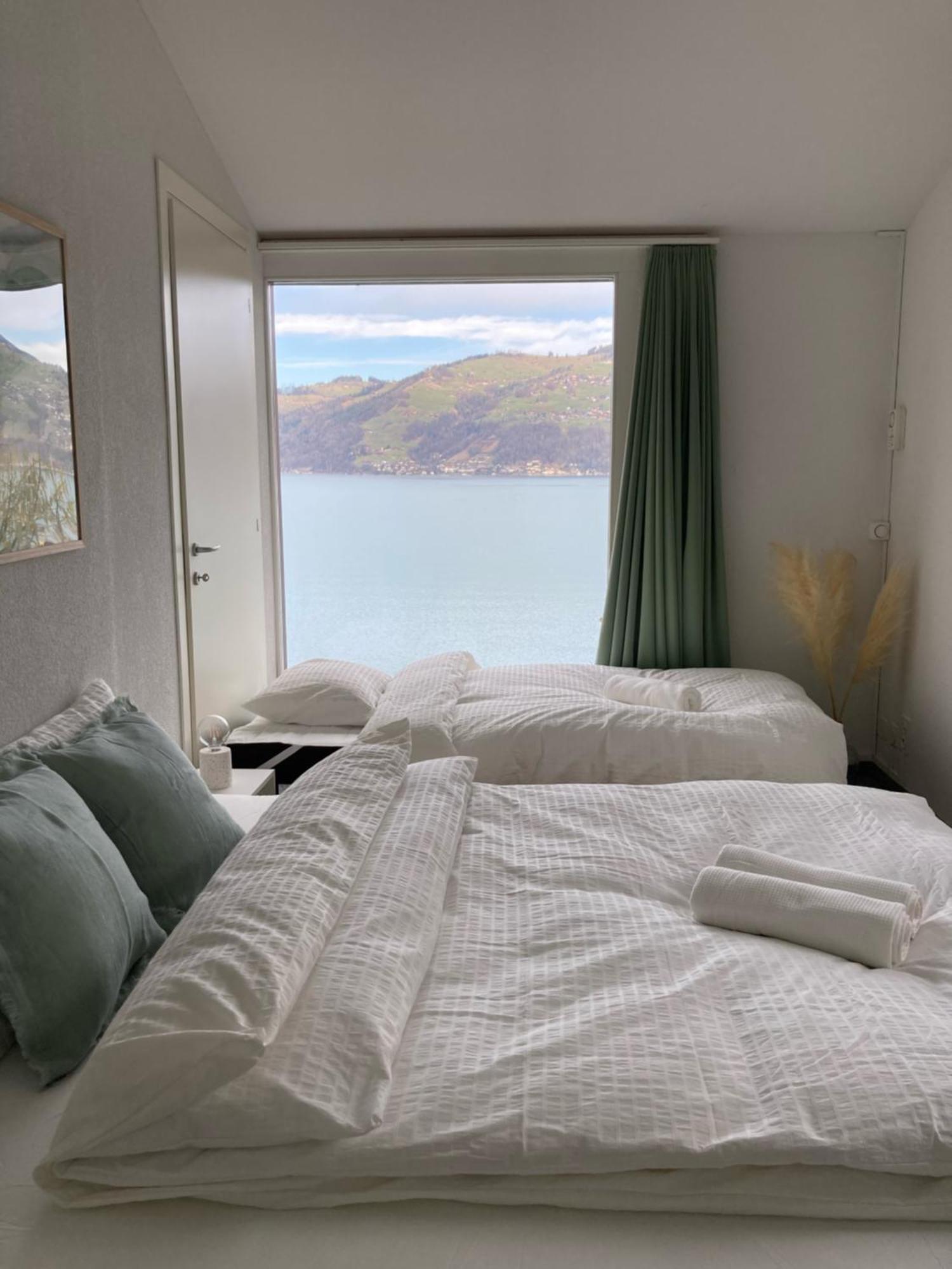 Wohnung Mit Grossartiger Seesicht Und Balkon Шпиц Экстерьер фото