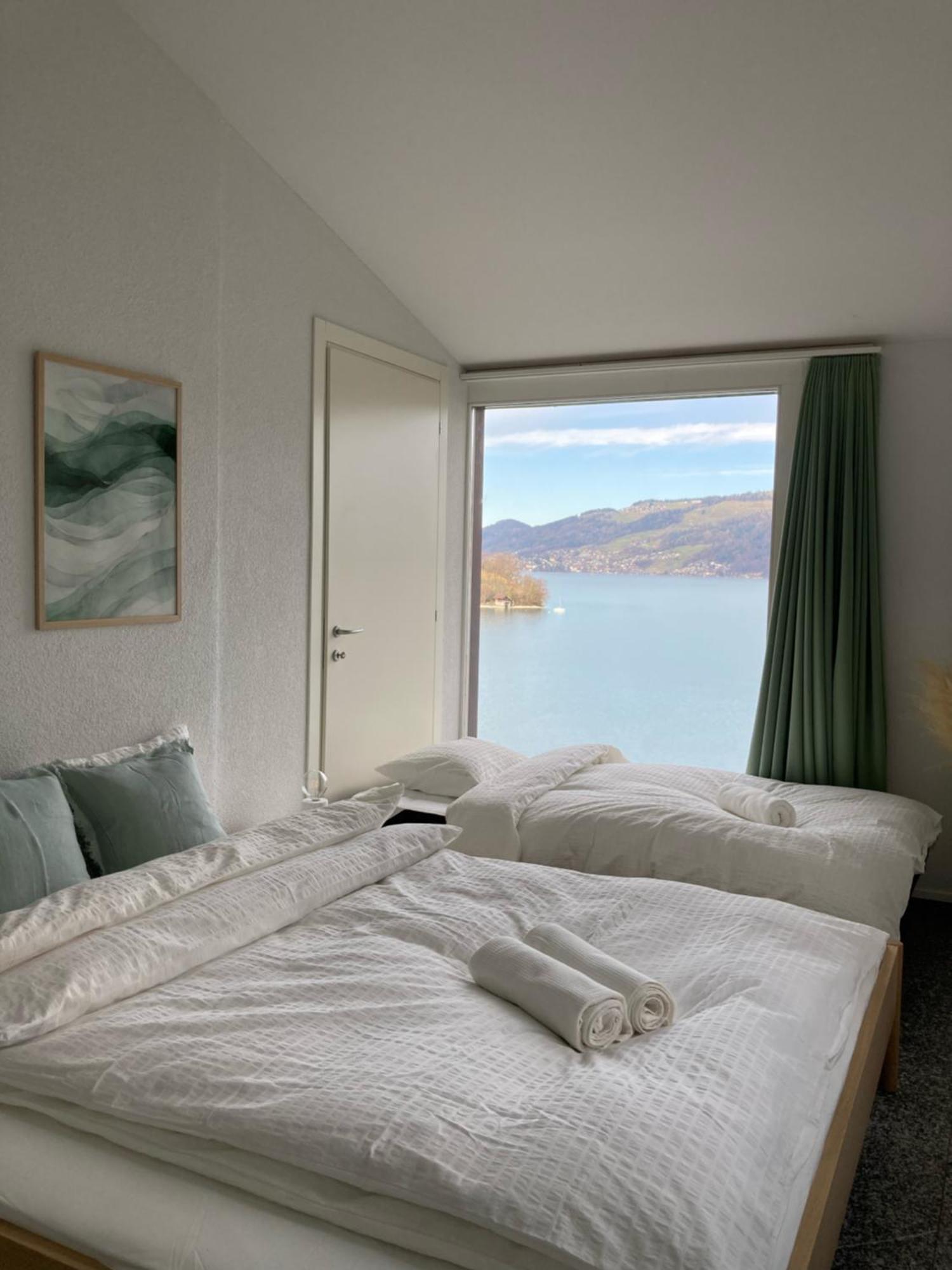 Wohnung Mit Grossartiger Seesicht Und Balkon Шпиц Экстерьер фото