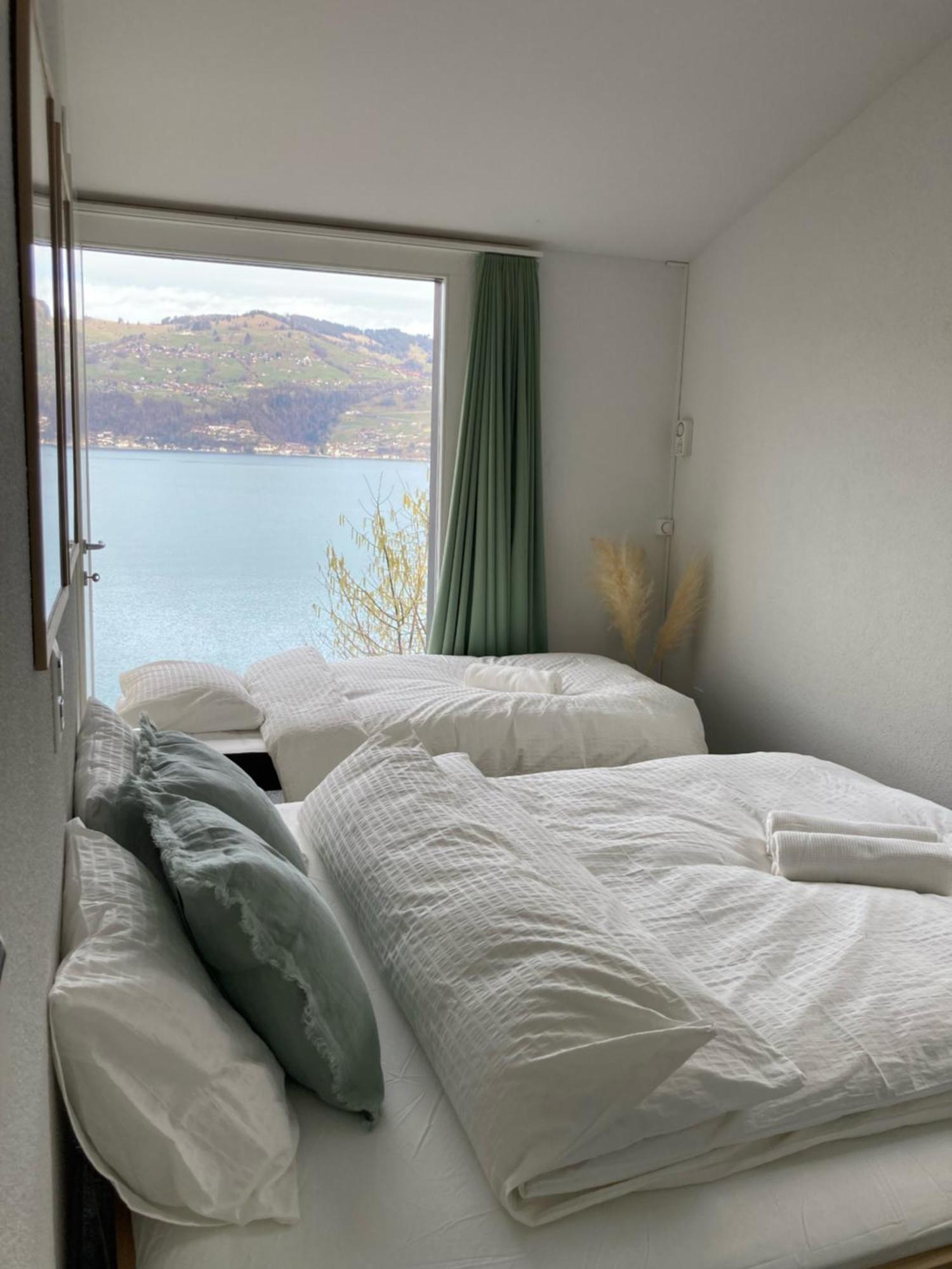 Wohnung Mit Grossartiger Seesicht Und Balkon Шпиц Экстерьер фото