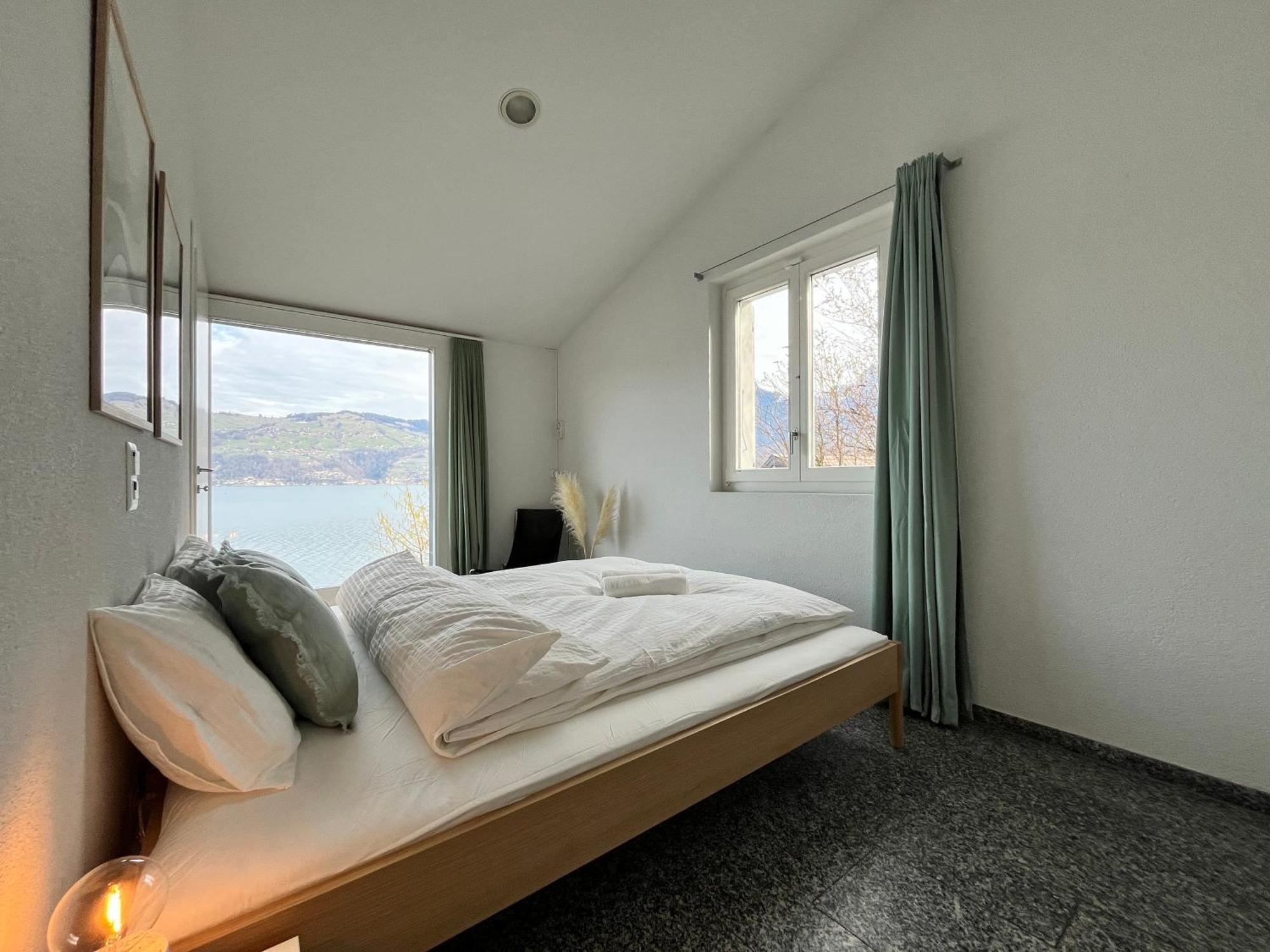 Wohnung Mit Grossartiger Seesicht Und Balkon Шпиц Экстерьер фото
