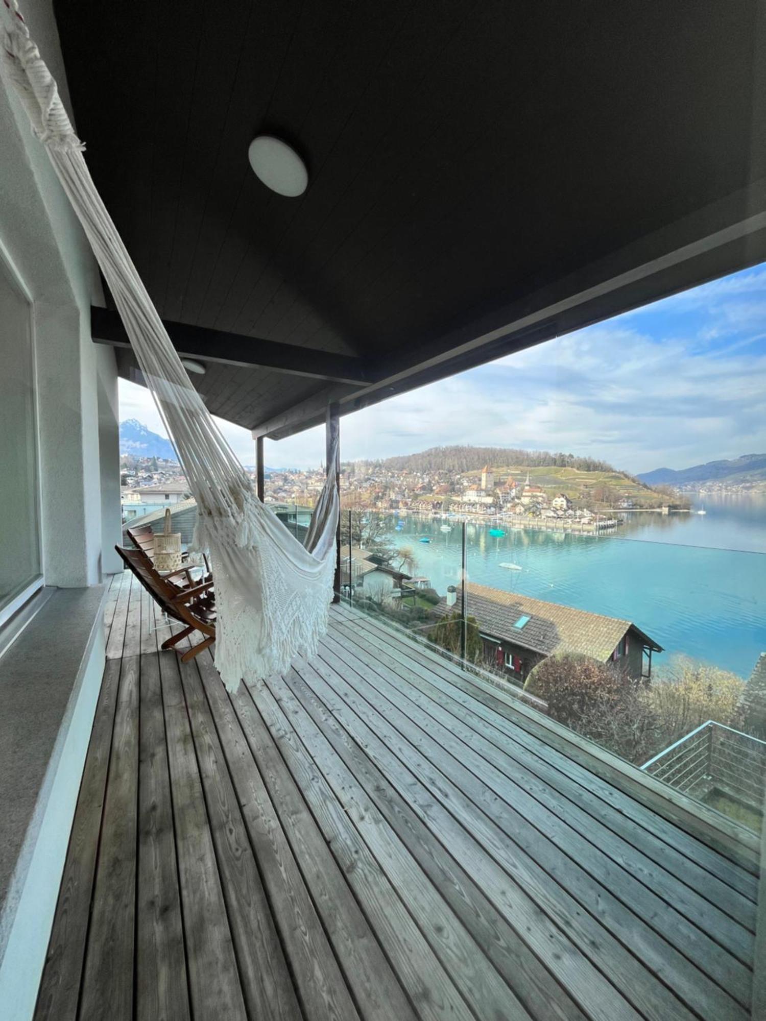 Wohnung Mit Grossartiger Seesicht Und Balkon Шпиц Экстерьер фото