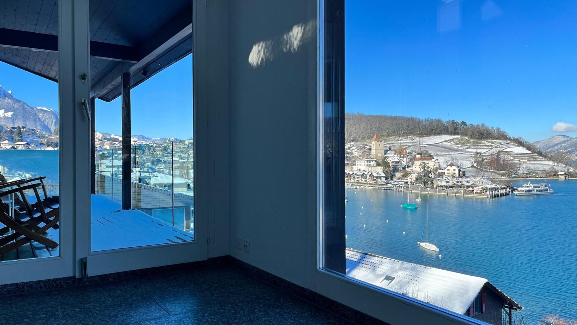Wohnung Mit Grossartiger Seesicht Und Balkon Шпиц Экстерьер фото