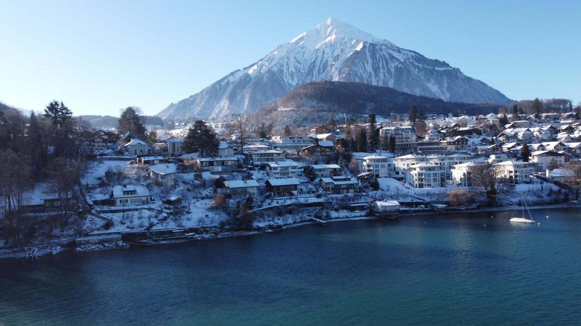 Wohnung Mit Grossartiger Seesicht Und Balkon Шпиц Экстерьер фото
